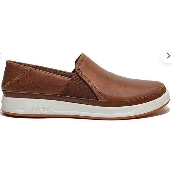 Kuru Women's Roam Atla Comfort Shoes Cognac Brown Leather Size 7.5 US 38 EU NIB - Picture 13 of 15